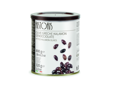 Kalamata alyvuogės RISTORIS, be kauliuko, 800g/320g