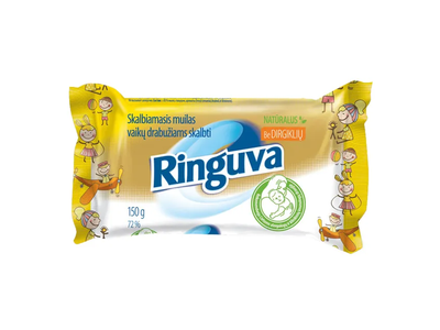 Skalbiamasis muilas RINGUVA vaikų drabužėliams skalbti, 0.15 kg
