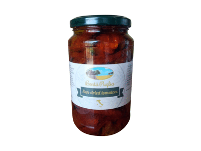 Saulėje džiovinti pomidorai BONTA DI PUGLIA aliejuje, 550 g