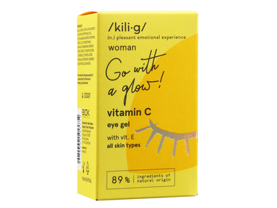 Paakių gelis KILIG WOMAN VITAMIN C, 15ml