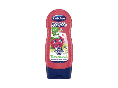 Vaikiškas šampūnas-dušo želė BUBCHEN (AVIETĖ), 230 ml