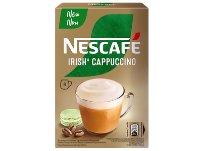 Tirpi kava NESCAFE CAPPUCCINO IRISH, 8 x 14 g