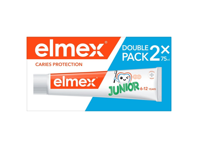 Dantų pasta ELMEX JUNIOR, 2 vnt, 75 ml