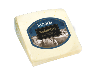 Kietasis sūris Kefalotyri KOLIOS, 40% RSM, 250 g
