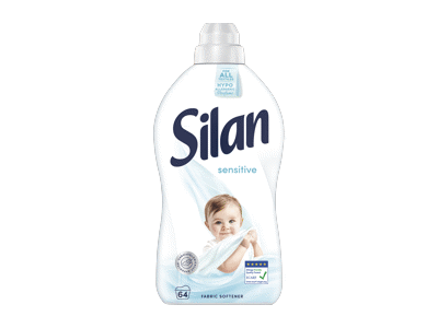 Skalbinių minkštiklis SILAN SENSITIVE & BABY, 64 skalb., 1.41 l