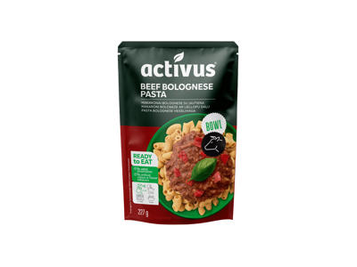 Makaronų patiekalas ACTIVUS BOLOGNESE, 227 g