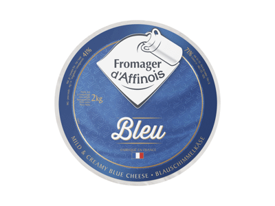 Pelėsinis sūris BLEU FROMAGER D'AFFINOIS, 71 % rieb. s. m., 1 kg