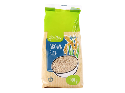 Rudieji ryžiai RIMI GREATLIFE, 400 g