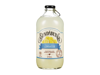 Tradicinio skonio gazuotas gaivusis gėrimas Bundaberg, 375 ml