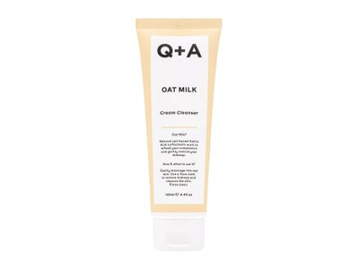 Q+A OAT MIL kreminis veido prausiklis, 125 ml