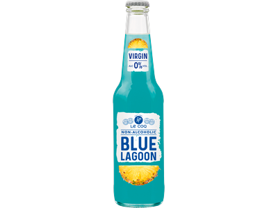 Nealkoholinis kokteilis LE COQ, Virgin Blue Lagoon, 0,0%, 0,33 l, butelis D