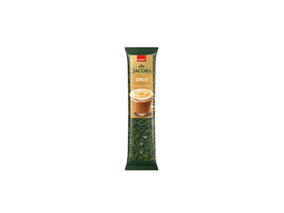 Kavos gėrimas JACOBS Cappuccino Vanilla, 8x12 g