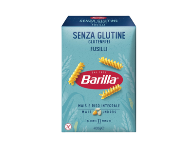 Makaronai be glitimo BARILLA FUSILLI, 400 g