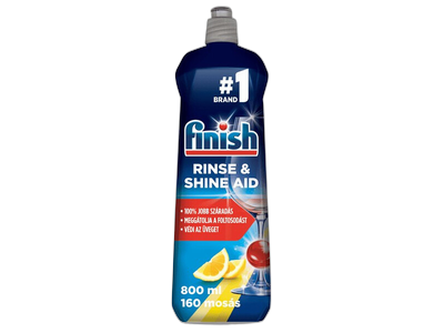 Skalavimo priemonė indaplovėms Finish 800ml Lemon