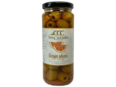 Los Curado Žaliosios alyvuogės apelsinų skonio 350 g