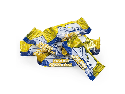 Vafliniai saldainiai PERGALĖ MEŠKA ŠIAURĖJE, 1 kg