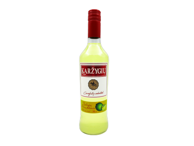Spiritinis gėrimas KARŽYGIŲ, žaliųjų citrinų skonio, 32%, 0,5l