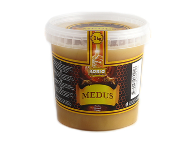 Medus, kibirėlyje, 1 kg