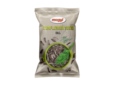 Skrudintos nelukštentos saulėgrąžos MOGYI, krapų skonio, 140 g