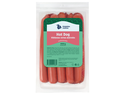 Virtos vištienos dešrelės HOTDOG, 1 kg