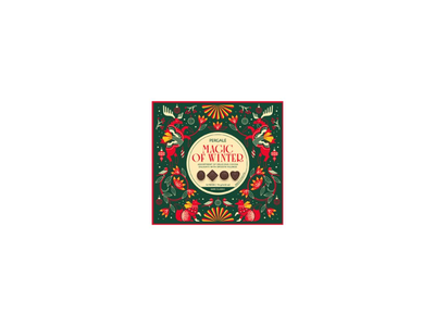Pergalė Magic of Winter Dark Classic Saldainiai 114 g