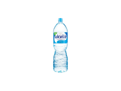 Negazuotas natūralus mineralinis vanduo AKVILĖ, 2 l