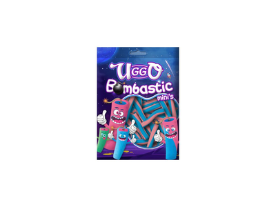 Uggo Bombastic Minis Twist Guminukai 100 g