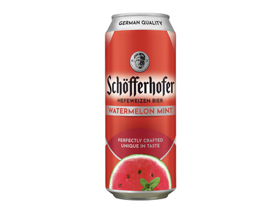 Alaus kokteilis SCHOFFERHOFER, Watermelon Mint, 2,5%, 0,5 l, skardinė D