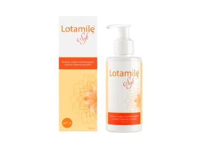 LOTAMILE SOFT intymios higienos prausiklis moterims, 150 ml