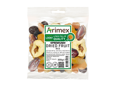 Džiovintų vaisių mišinys ARIMEX PREMIUM, 300 g
