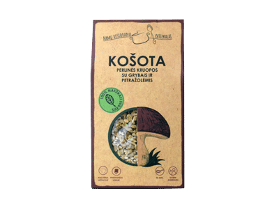 Perl.kr.koš.NAMŲ RESTORANO PATIEKALAI su grybais ir petraž., 200 g