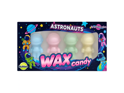 Skysti saldainiai ASTRONAUTS WAX CANDY, 24g