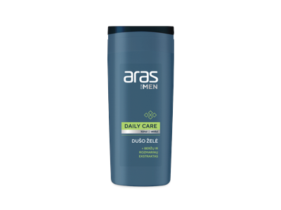 Dušo želė ARAS, su beržų ir rozmarinų ekstraktu, 250 ml