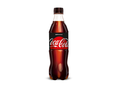 Gazuotas gaivusis gėrimas COCA COLA Zero, 0,5 l D