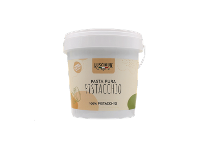 Skrudintų pistacijų riešutų pasta LUSCIOUX, 100%, 1 kg