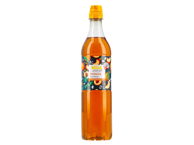 Persikų skonio sirupas BILLA IMMER GUT, 700 ml