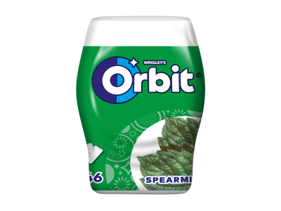 Kramtomoji guma ORBIT SPEARMINT, mėtų skonio, 64 g