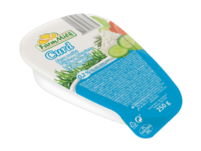 Liesa varškė FARM MILK, 0,2 % rieb., 250 g