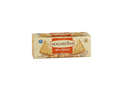 Krekeriai HOGARENAS CEREAL MIX, 185 g