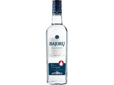 Degtinė BAJORŲ, klasikinė, 40 %, 0,5 l
