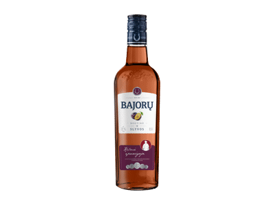 Spiritinis gėrimas BAJORŲ DEGTINĖ IR SLYVOS, 500 ml