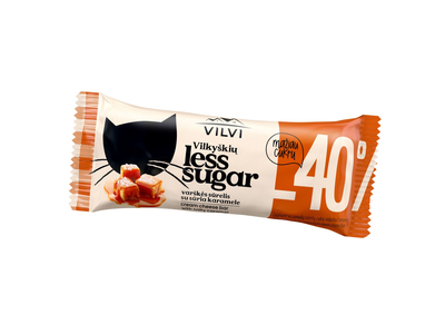 Gl. VILKYŠKIŲ sūrelis LESS SUGAR su sūria karam., 30 % rieb., 40 g