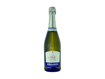 Putojantis baltasis saldus vynas ARALDICA ASTI, 750 ml