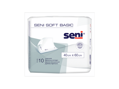 SENI paklotai Soft, 40x60cm, 10 vnt.