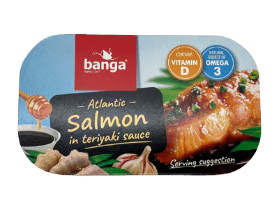 Lašiša terijakio padaže BANGA, 120 g