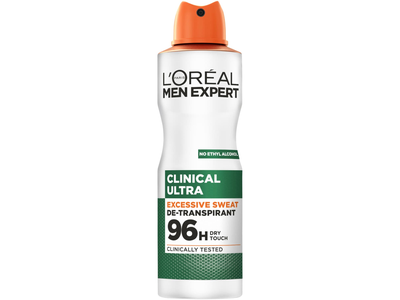 Puršk. antipersp. MEN EXP.CL.ULTRA96H, 150 ml