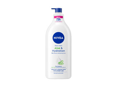 Kūno losjonas normaliai ir sausai odai NIVEA Aloe & Hydration, 630 ml