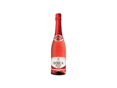 Nealkoholinis putoj.pusiau saldus vynas BOSCA ROSE,0,75l, 750 ml
