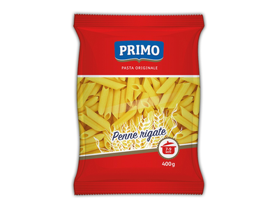 Makaronai vamzdeliai PRIMO PENNE RIGATE, 400g