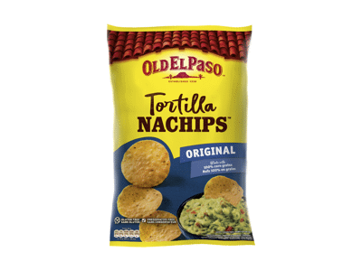 Tortilijų traškučiai NACHIPS OLD EL PASO, 185 g